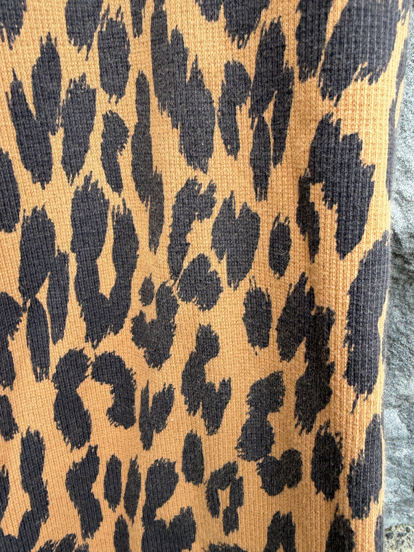 Leopard print flares  8-9y (128-134cm)