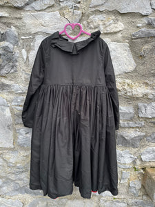 Black&red reversible coat  6-8y (116-128cm)