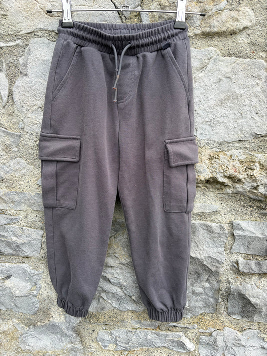 Grey combat sweat pants  4-5y (104-110cm)