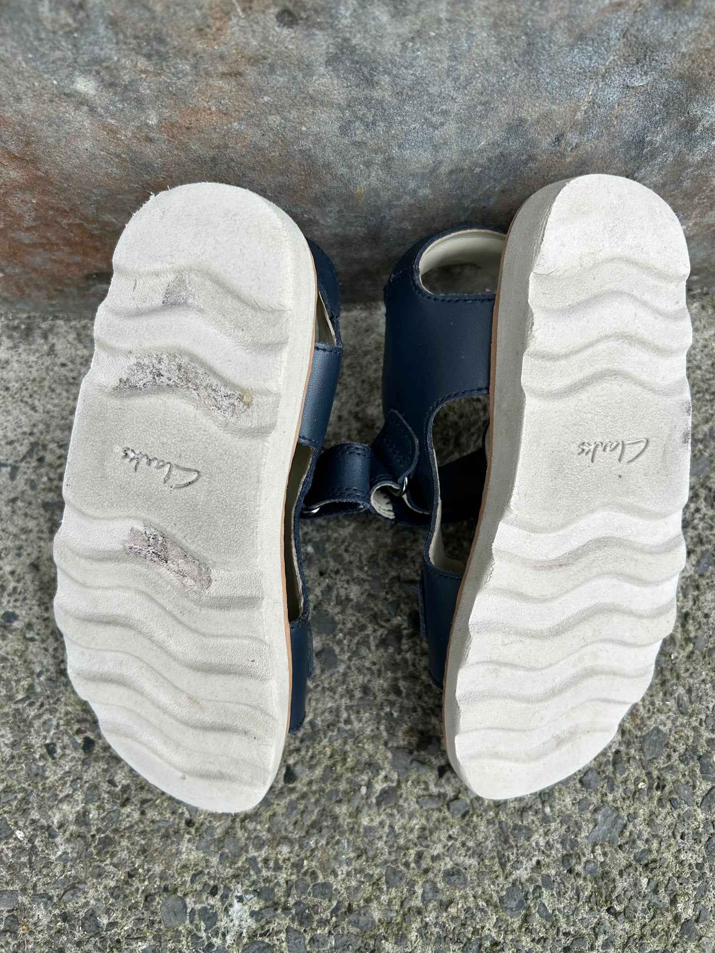 Navy sandals  uk 10.5G (eu 28.5)
