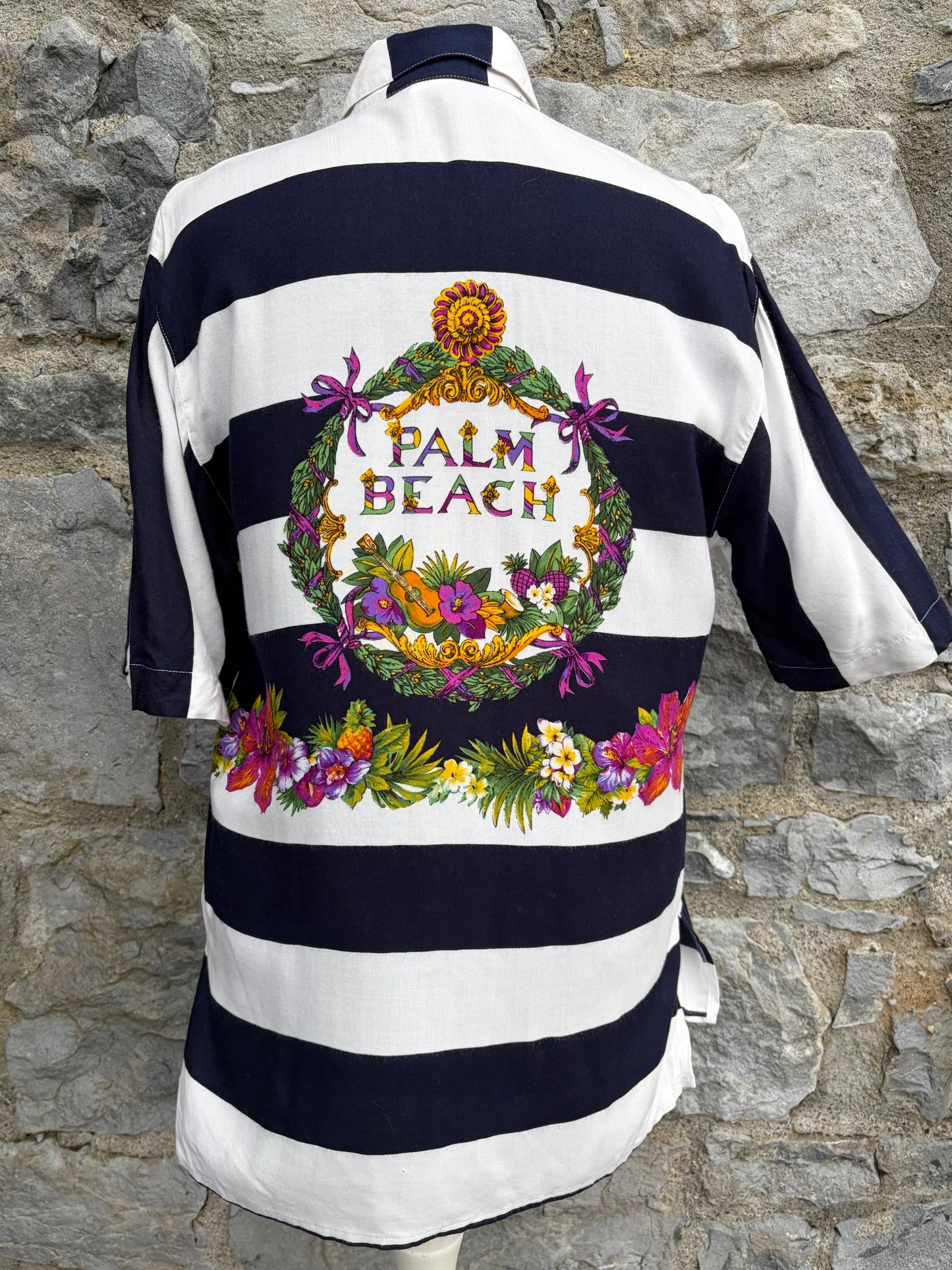 80s Palm beach shirt Small