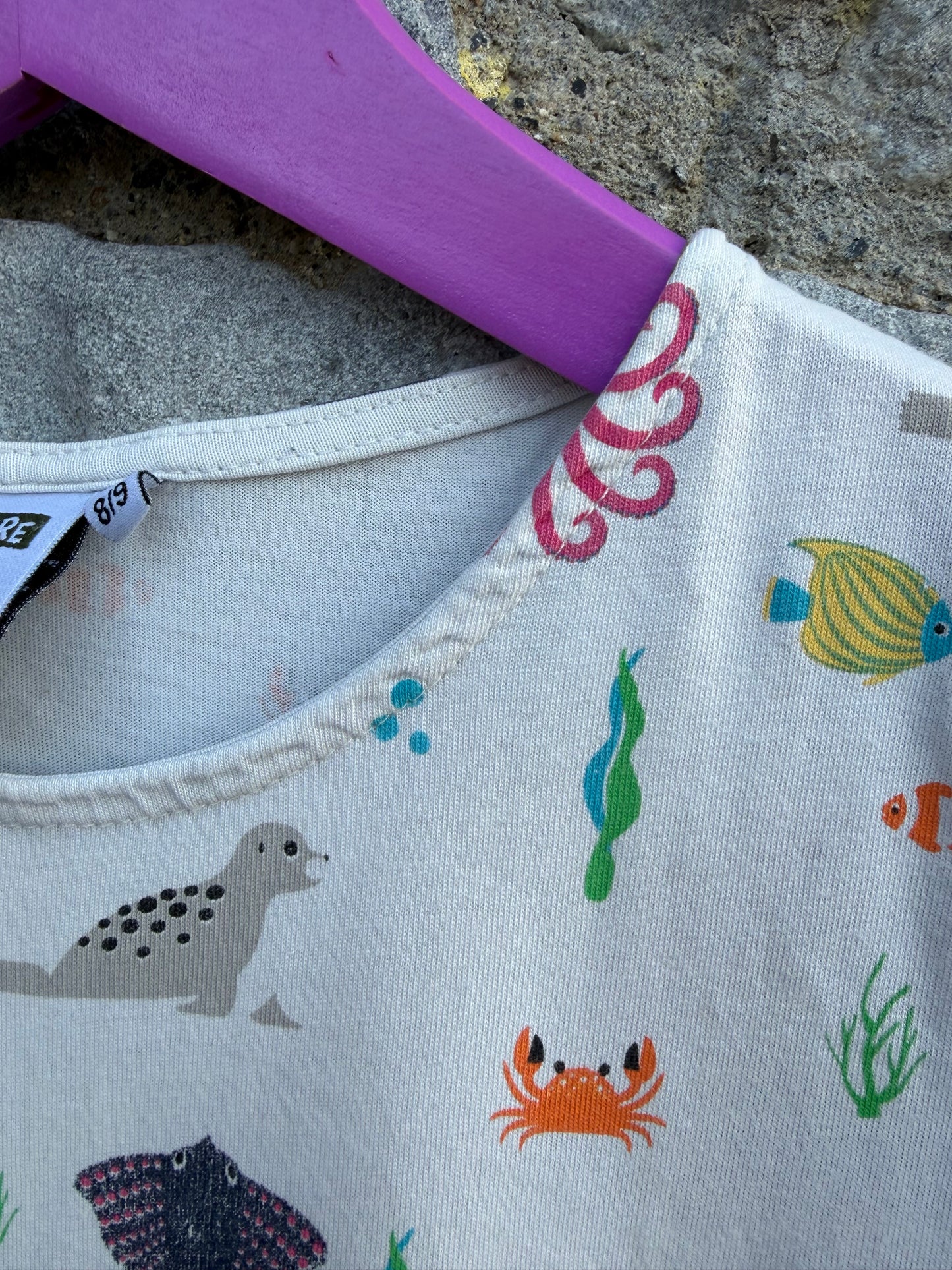 Under the sea animals dress  8y (128cm)