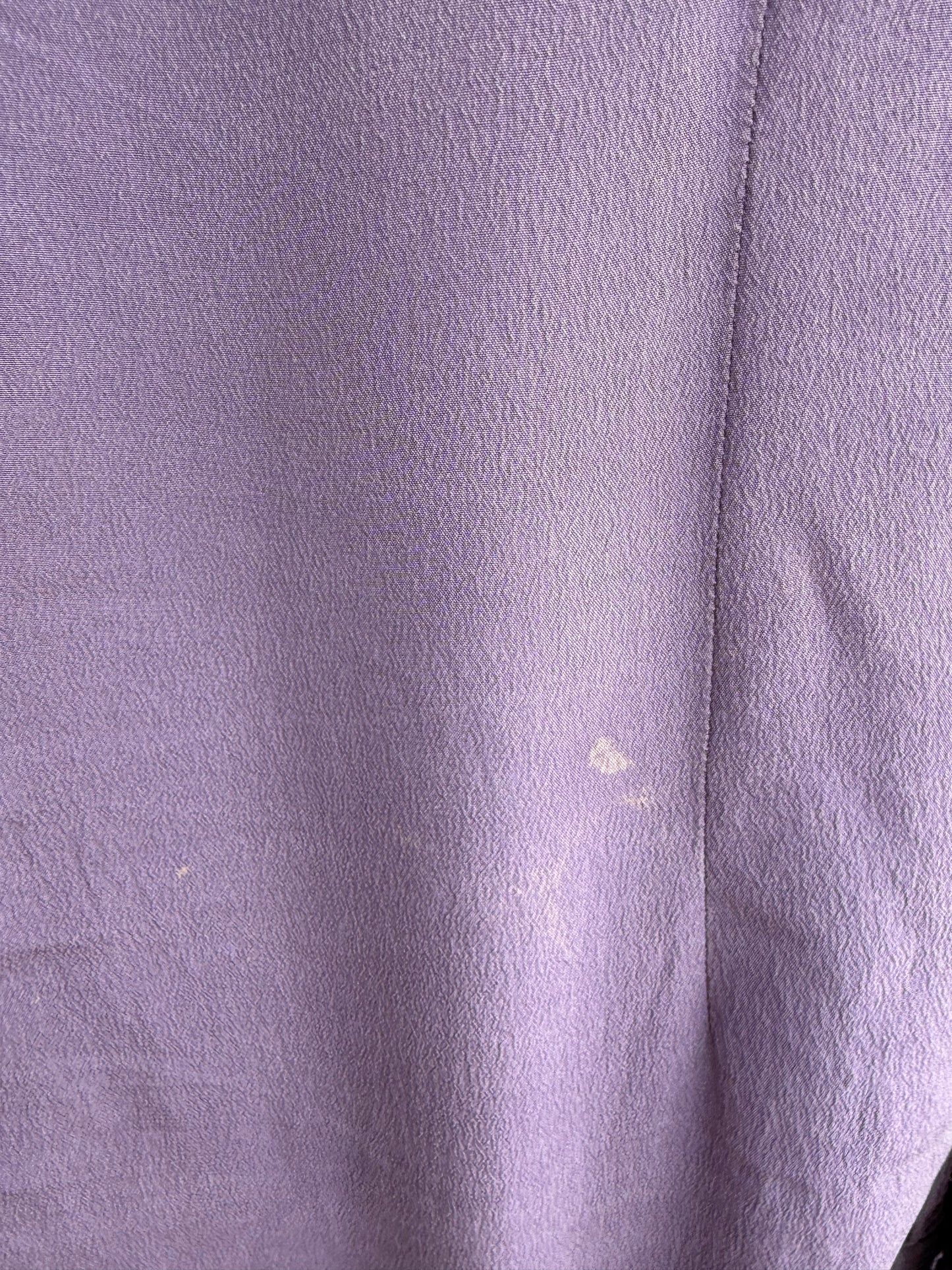 80s lilac silk blouse uk 10