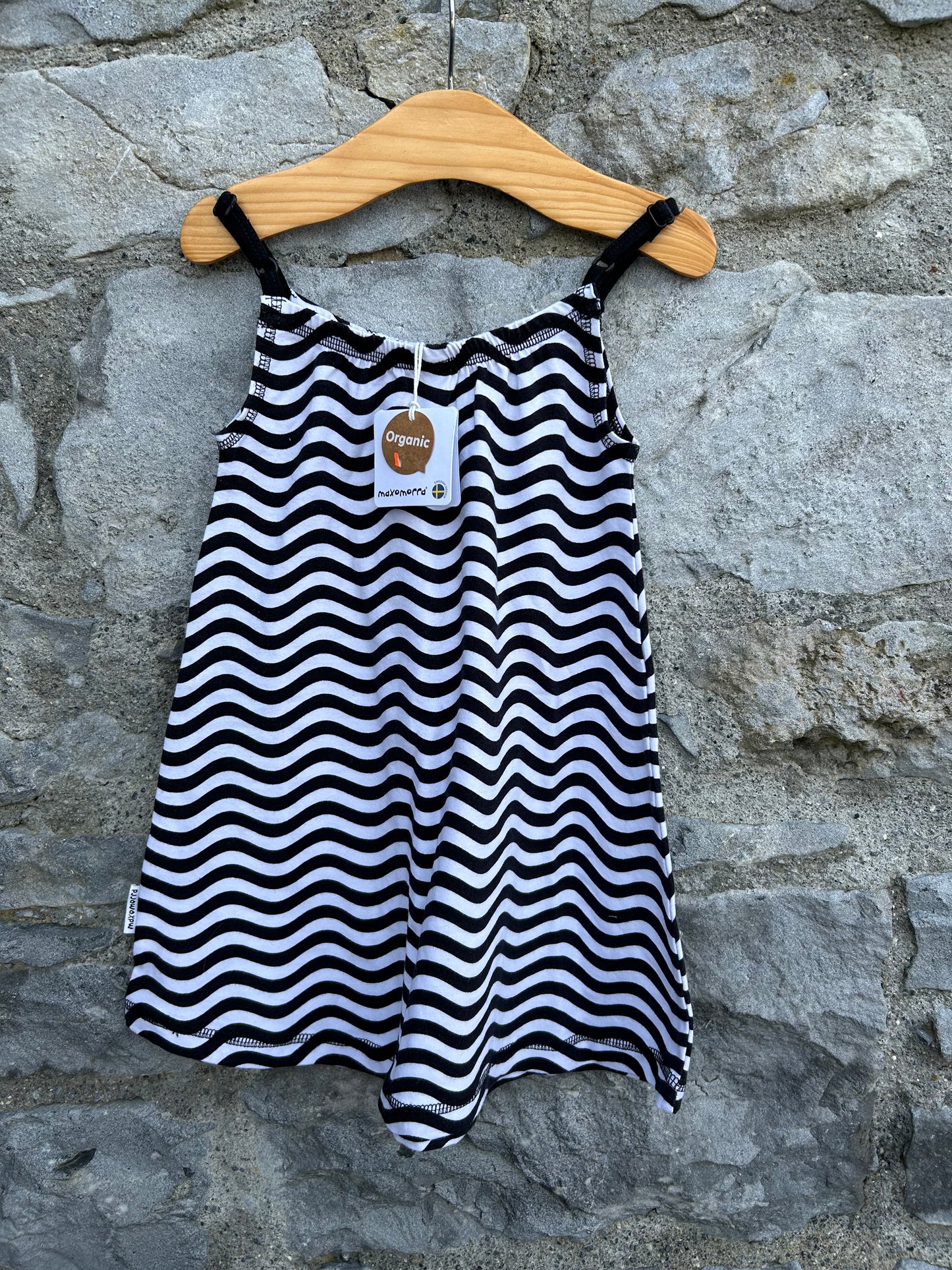 Waves summer dress  2y (92cm)