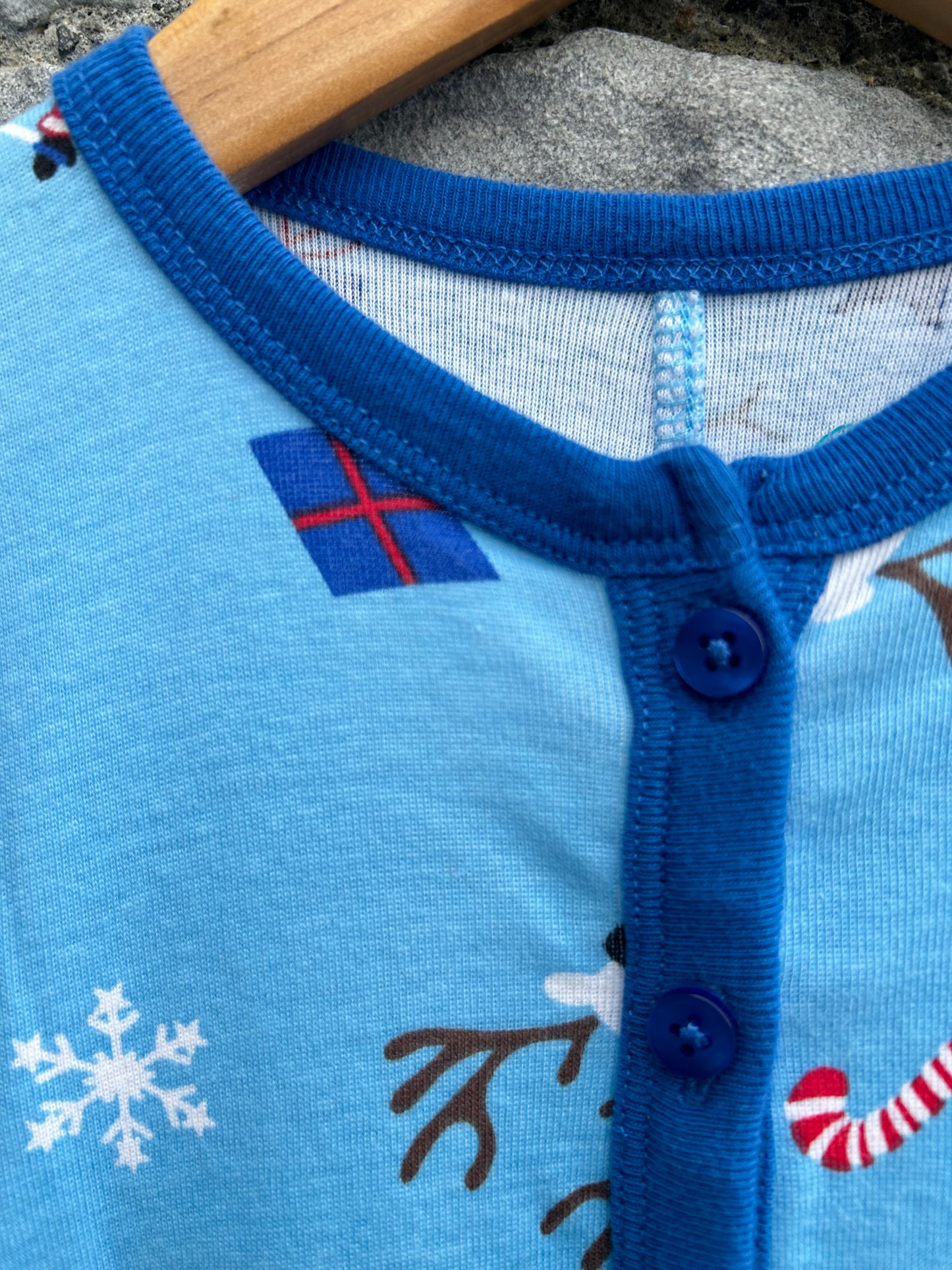 Don’t Moose blue onesie  12-18m (80-86cm)