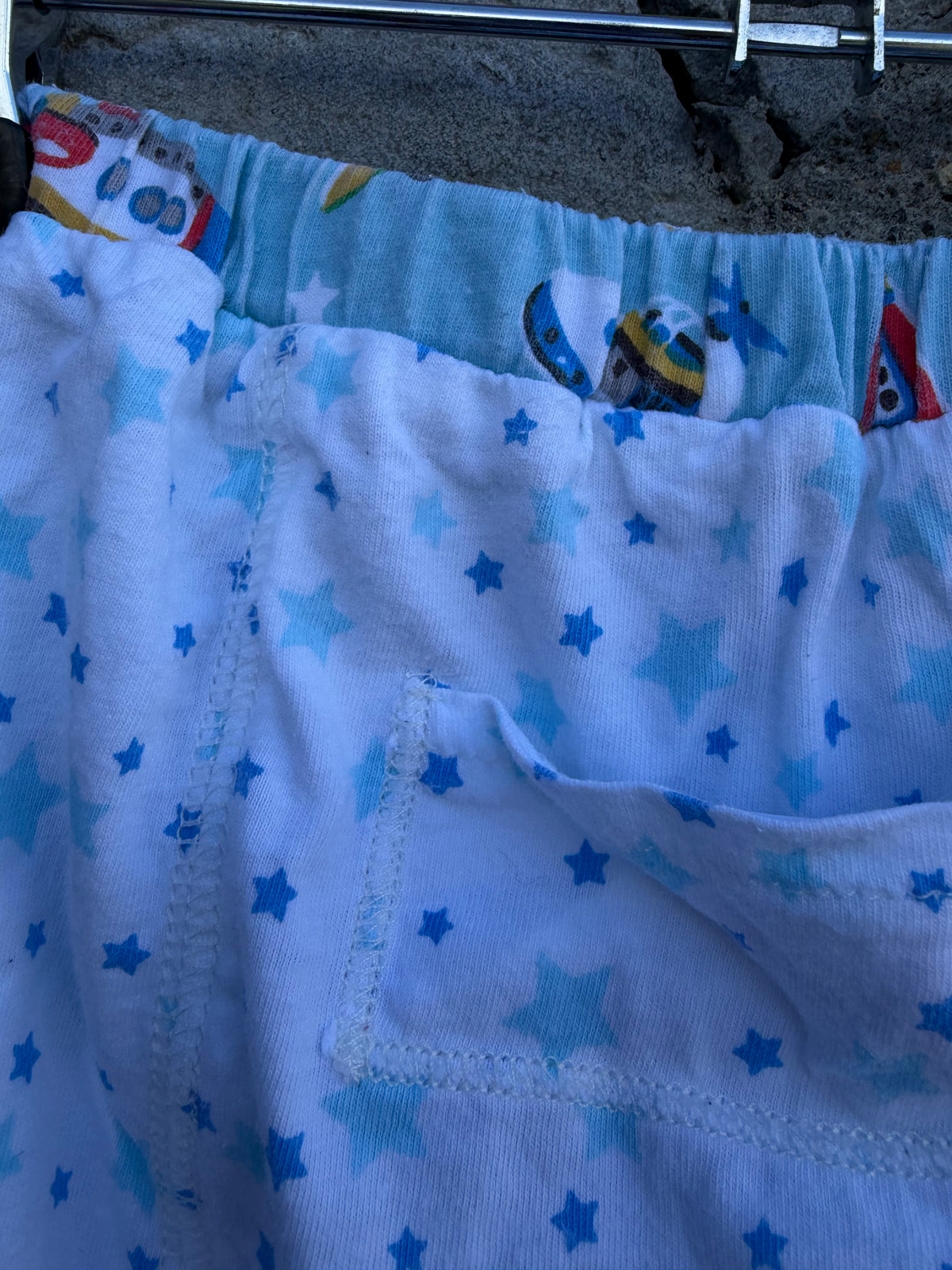 Space&stars reversible pants  12-18m (80-86cm)