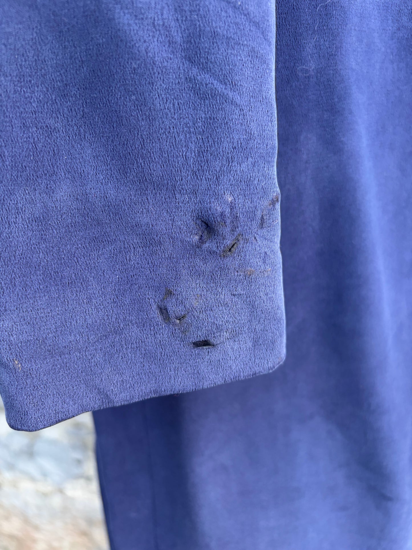 90s silk navy coat uk 10-12