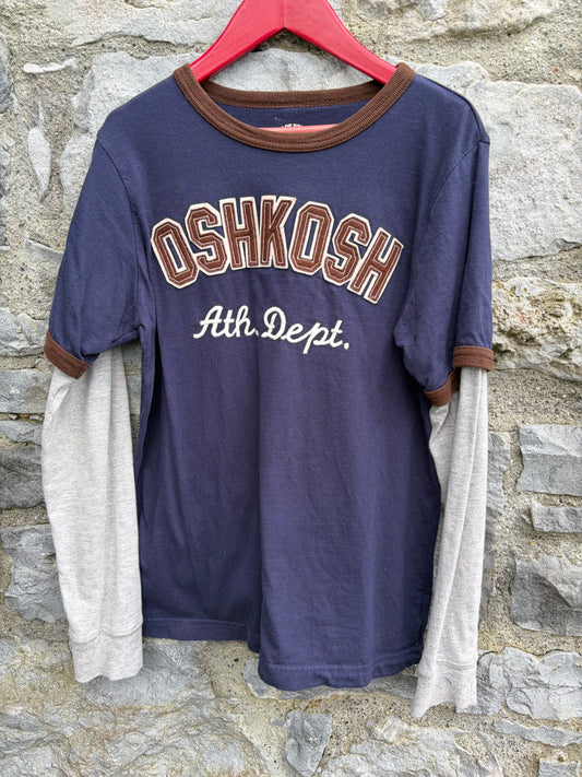 Y2K navy t-shirt top 12y (152cm)