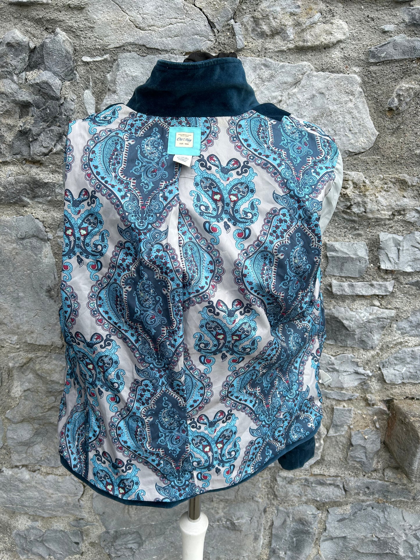 Petrol velvet jacket uk 16-18