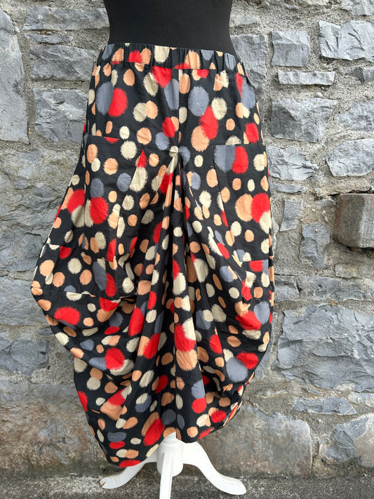 Big dots black skirt uk 12-14