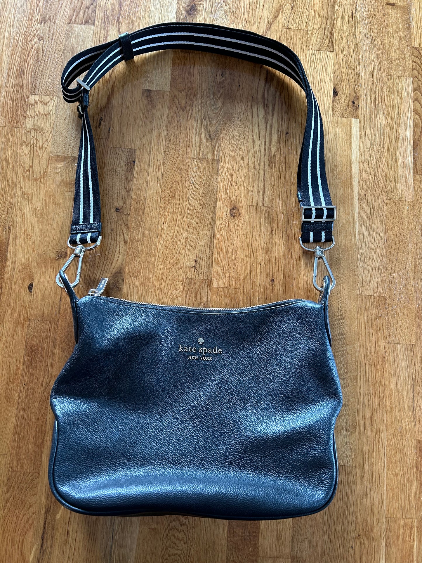 Black crossbody bag