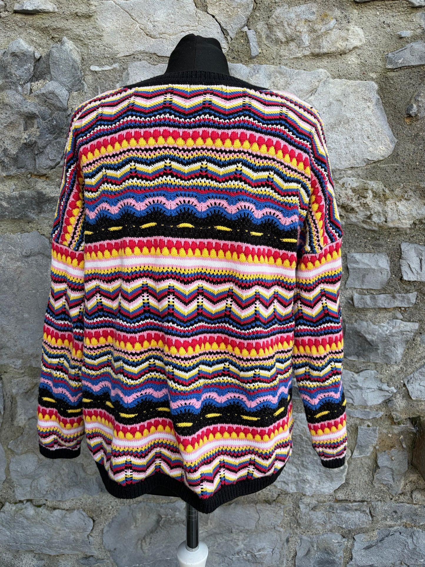 Colourful chevron jumper uk 14-16