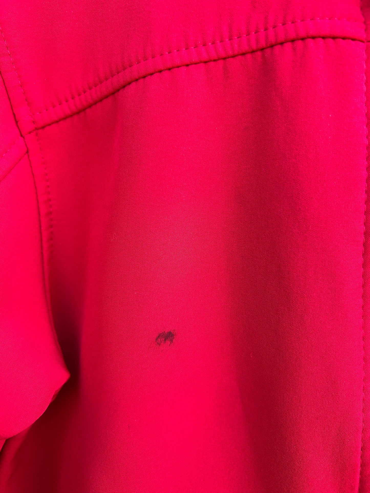 Red softshell jacket  7-8y (122-128cm)