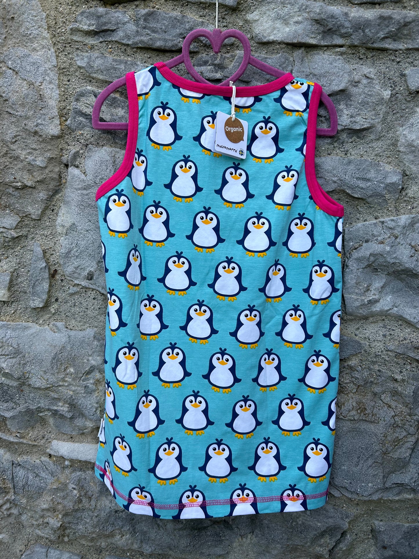 Penguin blue tank top 11-12y (146-152cm)