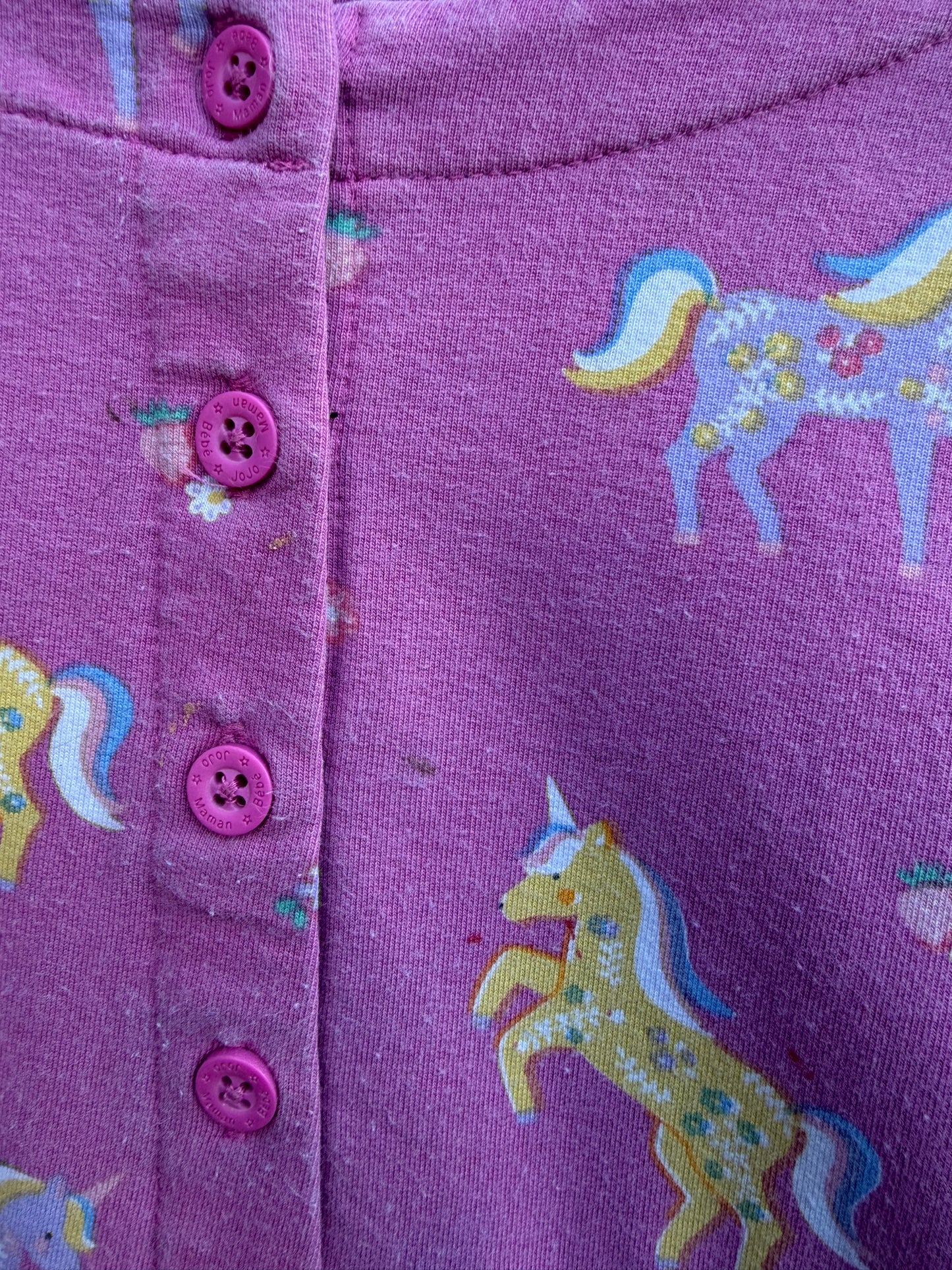 Unicorns purple dress 3-4y (98-104cm)