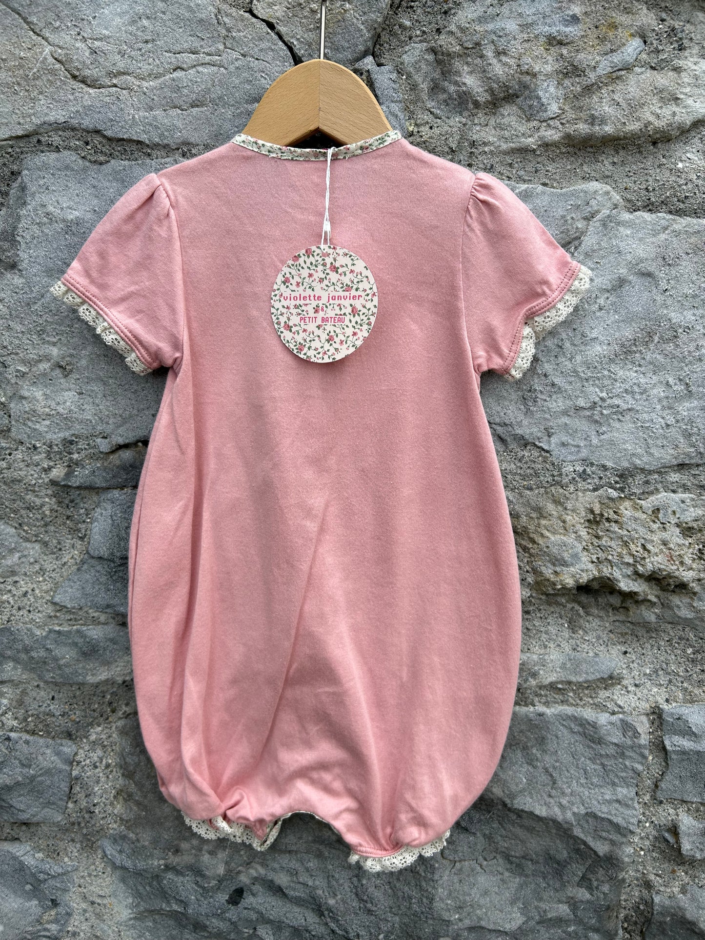 Pink rompers 9-12m (74-80cm)