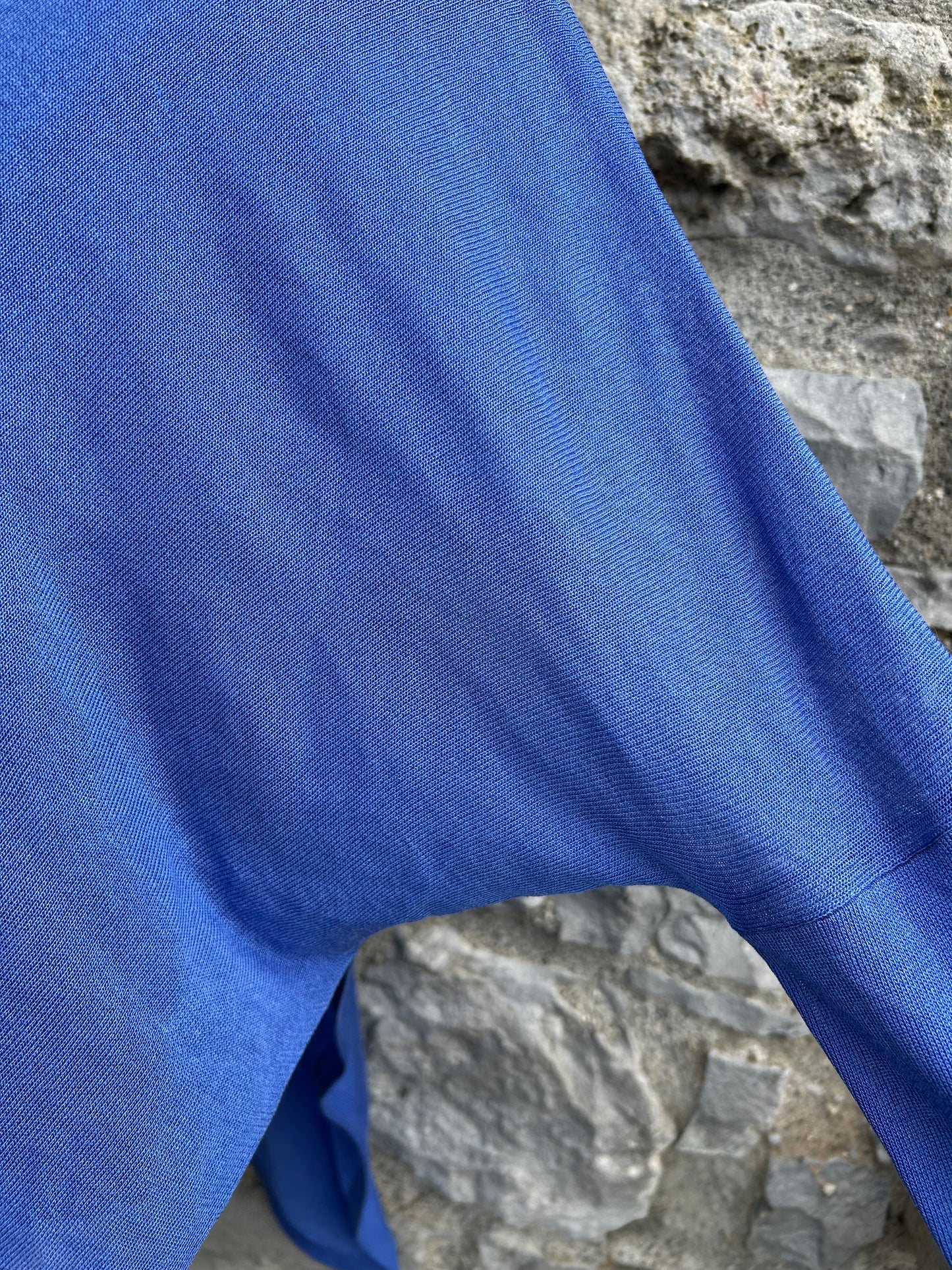 Blue asymmetric top  uk 10