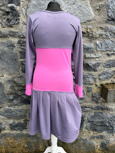 Pink&purple dress uk 8-10