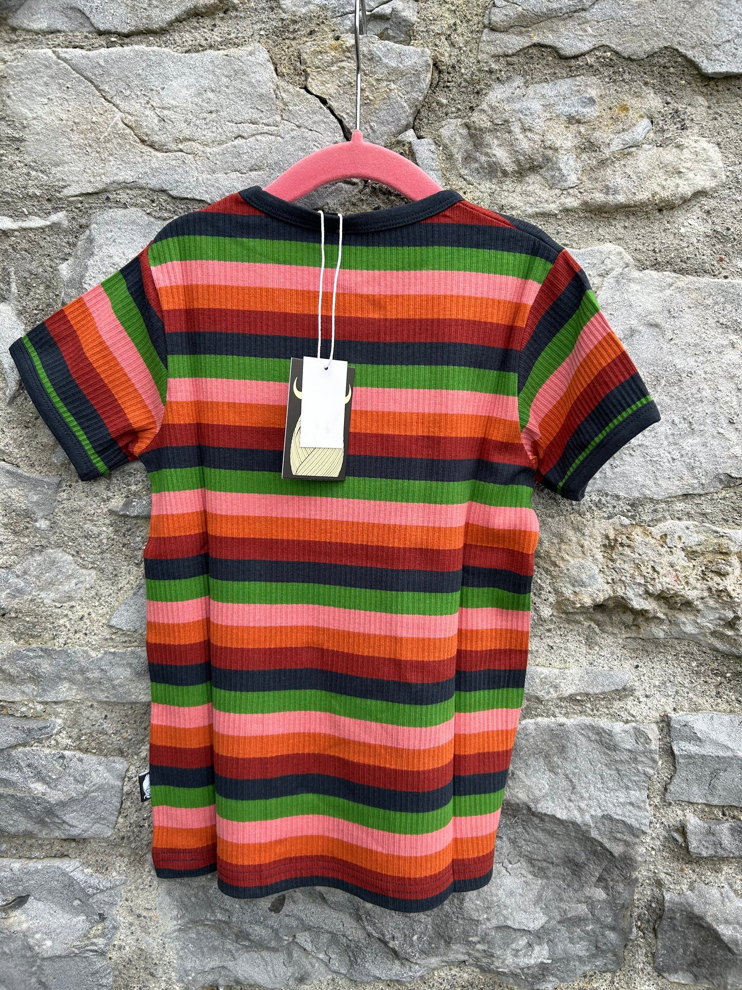 Comfort Stripe Soda Tee  6y (116cm)