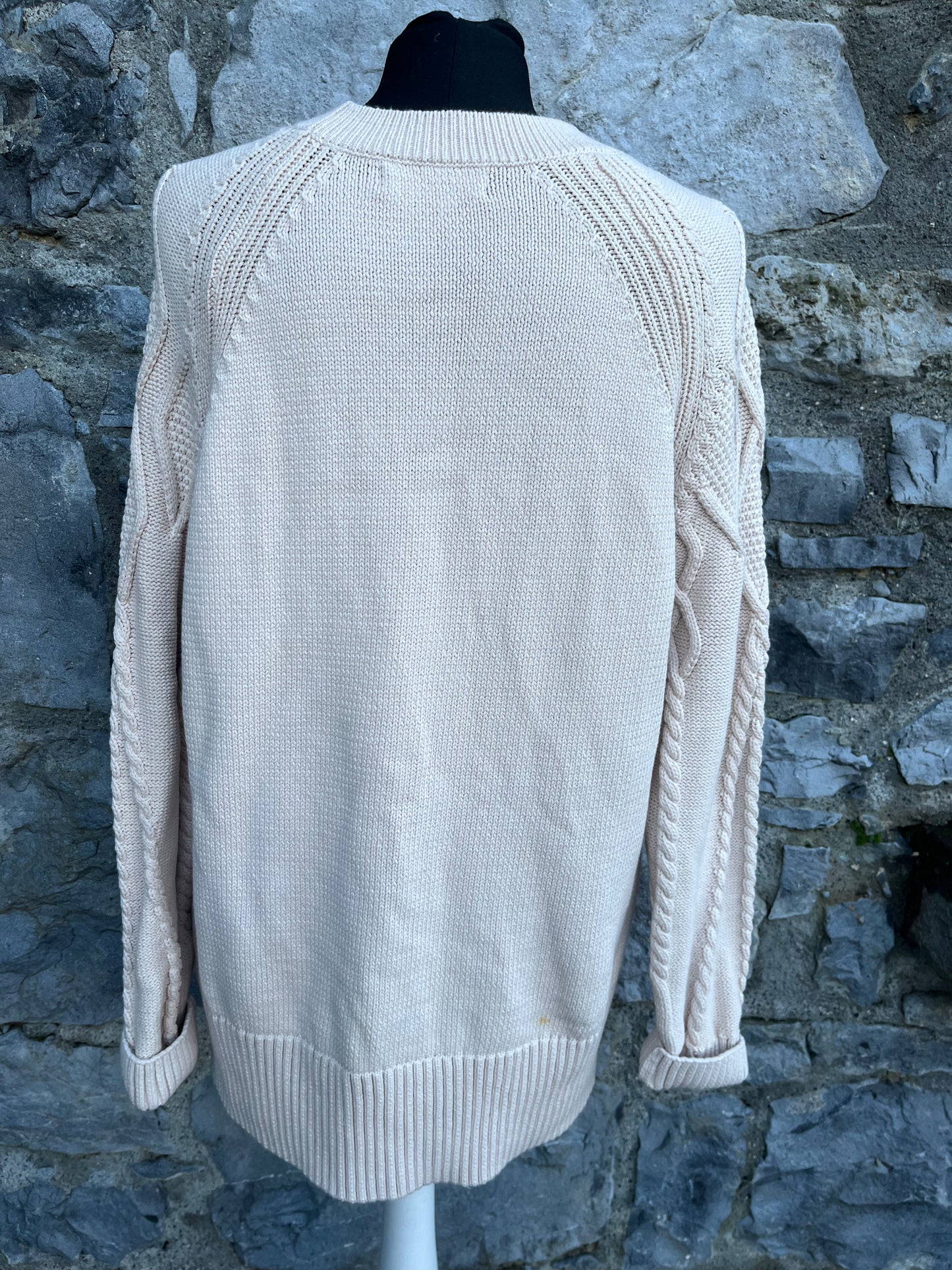 M&S Beige jumper uk 12-14