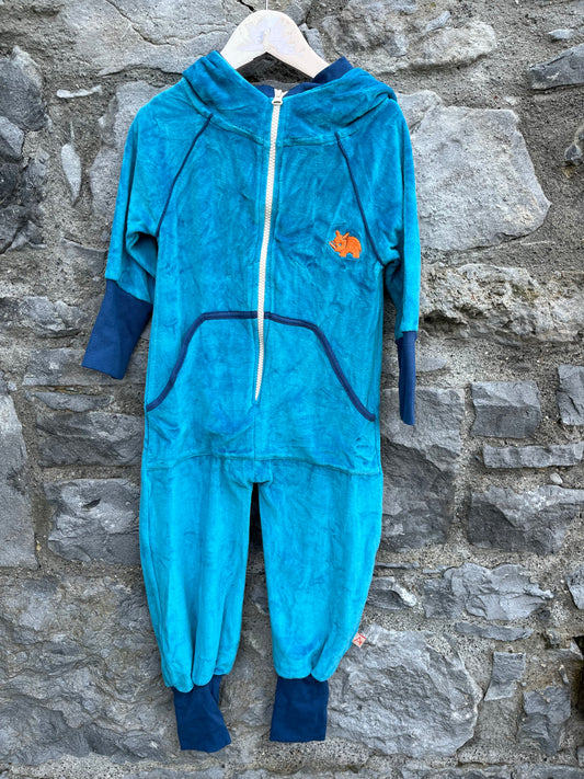 Kim Jumpsuit, Blue Reef   3y (98cm)