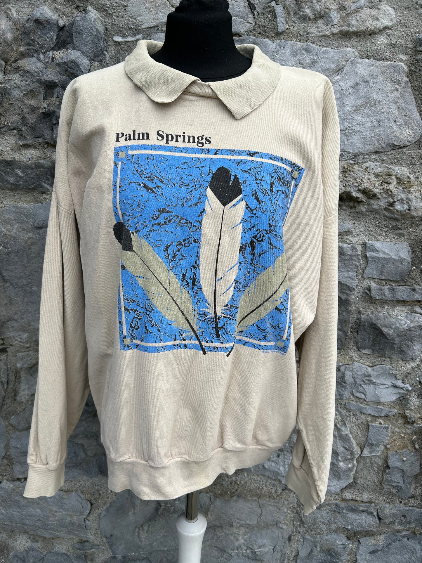 90s Palm Springs sweatshirt S/M men