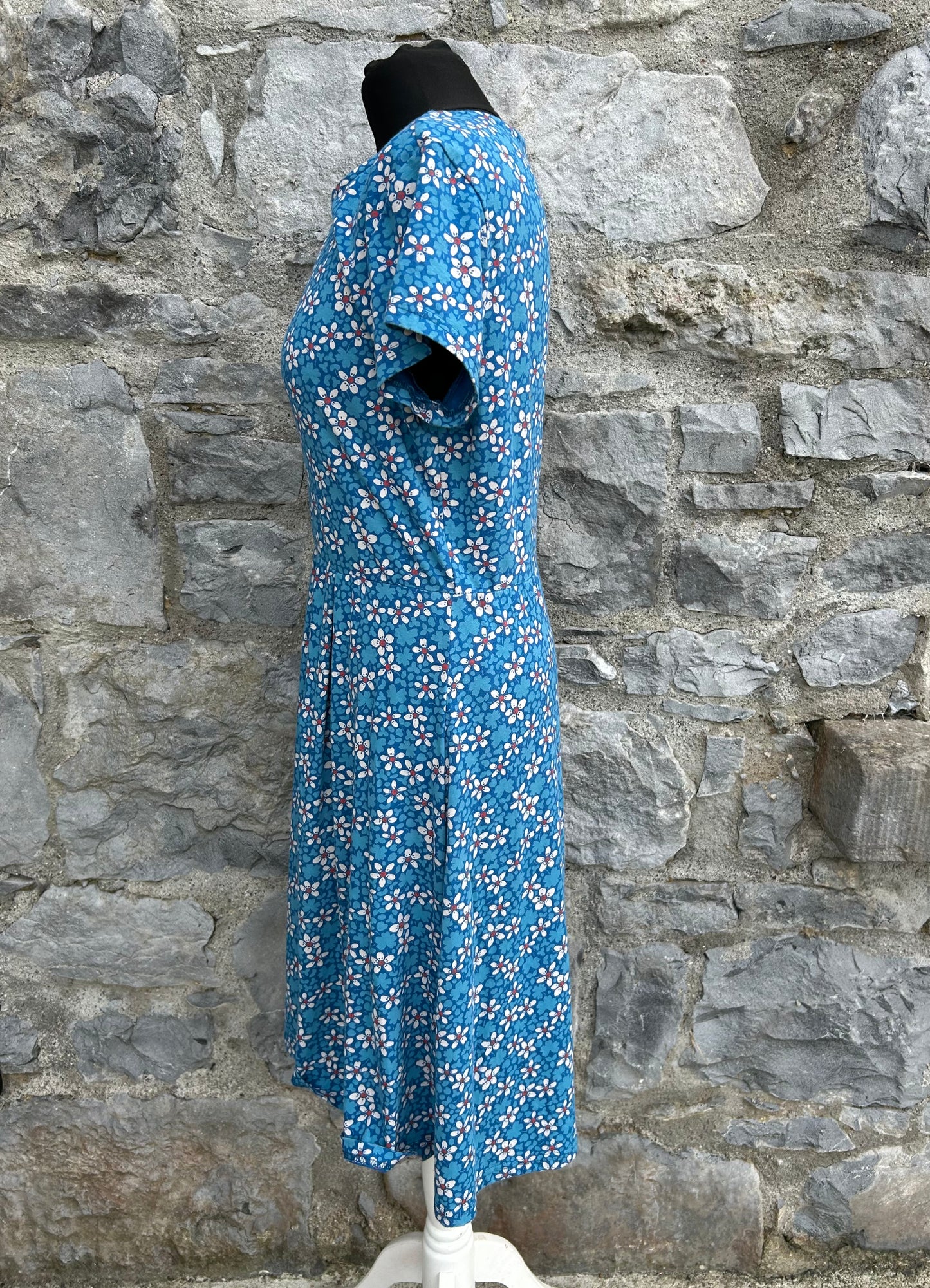 Blue floral dress uk 12