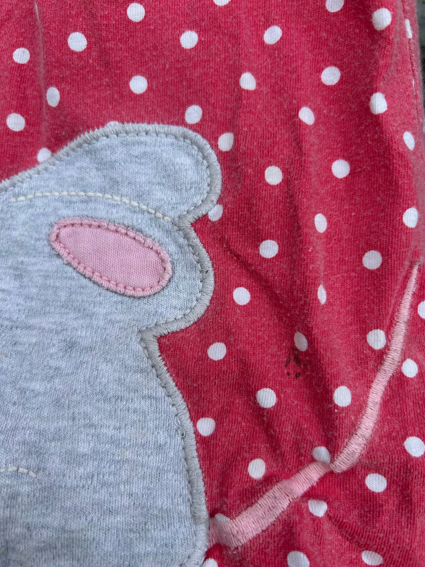 Pink polka dots mouse dress  3-4y (98-104cm)