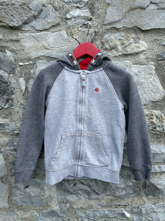 Grey hoodie  6-7y (116-122cm)