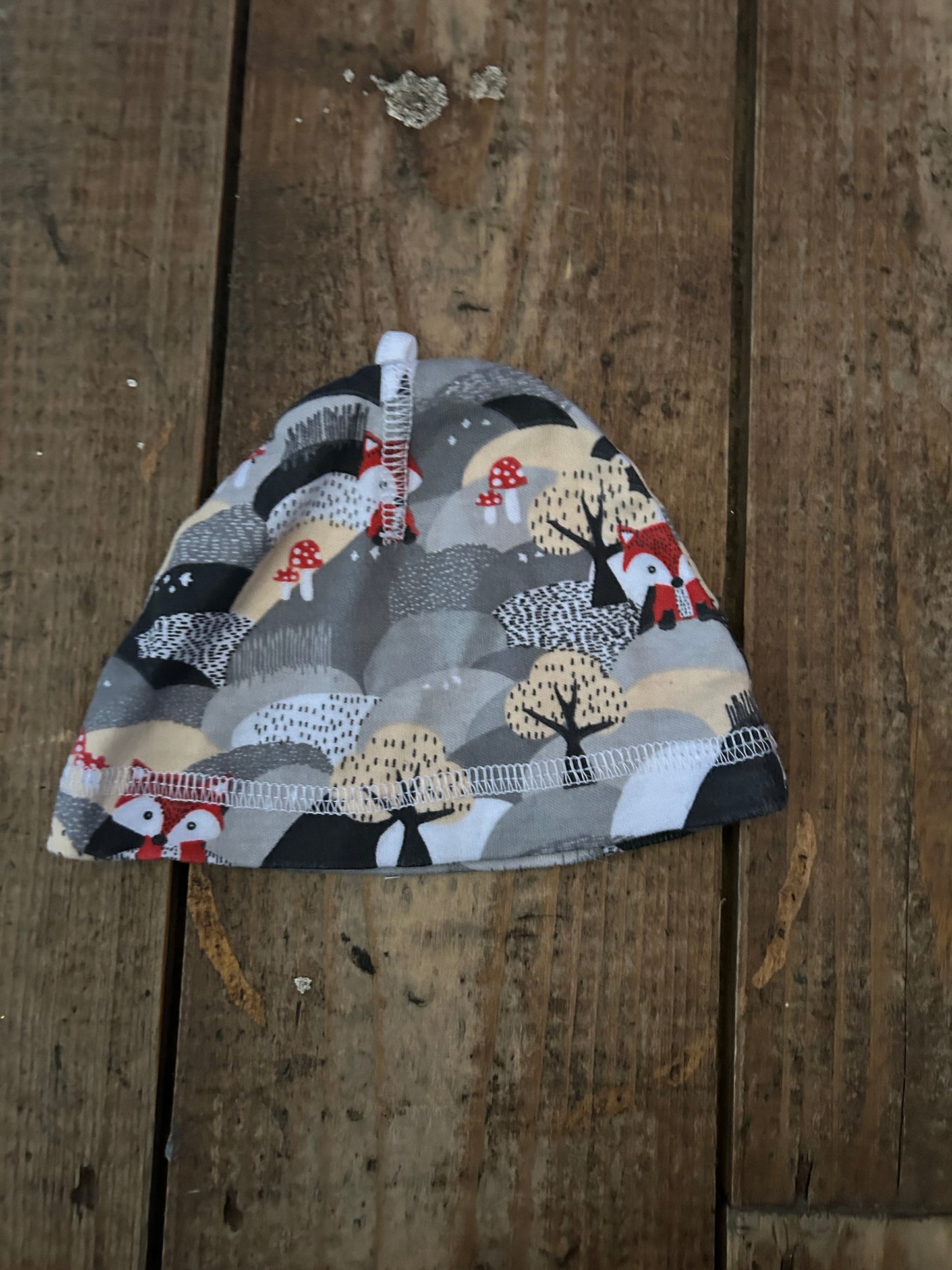 Fox baby hat  newborn (50cm)