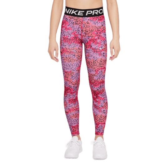 Rush Pink / White Dry-Fit leggings  13-14y (158-164cm)