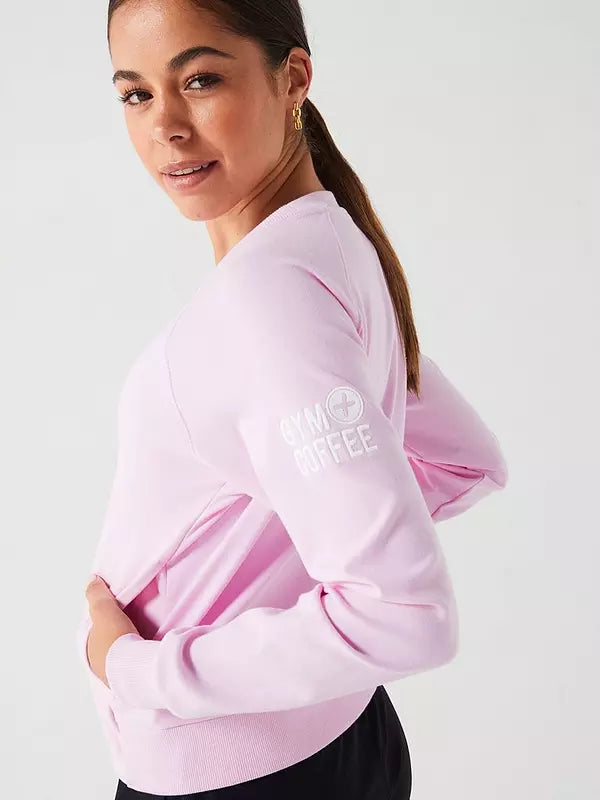 Women's Training Chill Crew  sweatshirt - Pink uk 12-14
