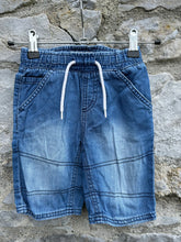 Load image into Gallery viewer, Denim shorts  18-24m (86-92cm)
