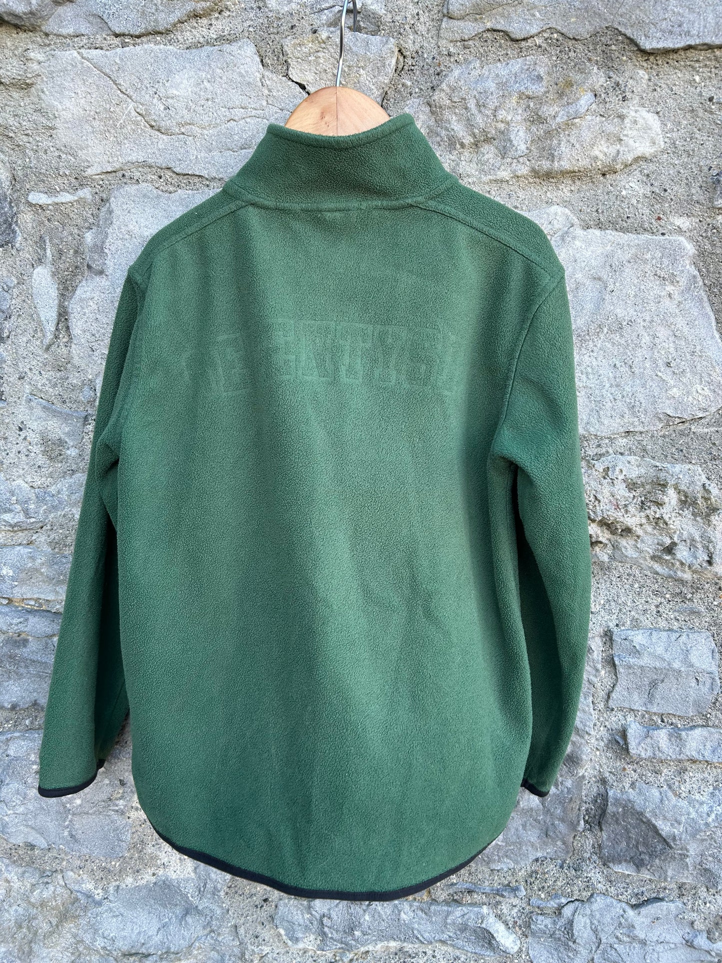 PoP dark green fleece 7-8y (122-128cm)