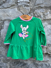 Load image into Gallery viewer, Bamse green tunic   6-9m (68-74cm)
