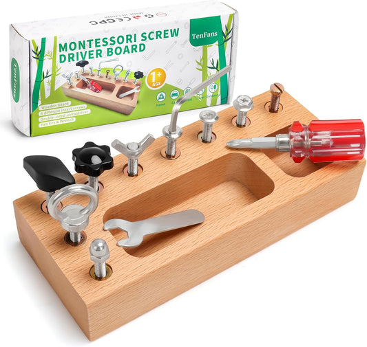 Montessori screw driver board