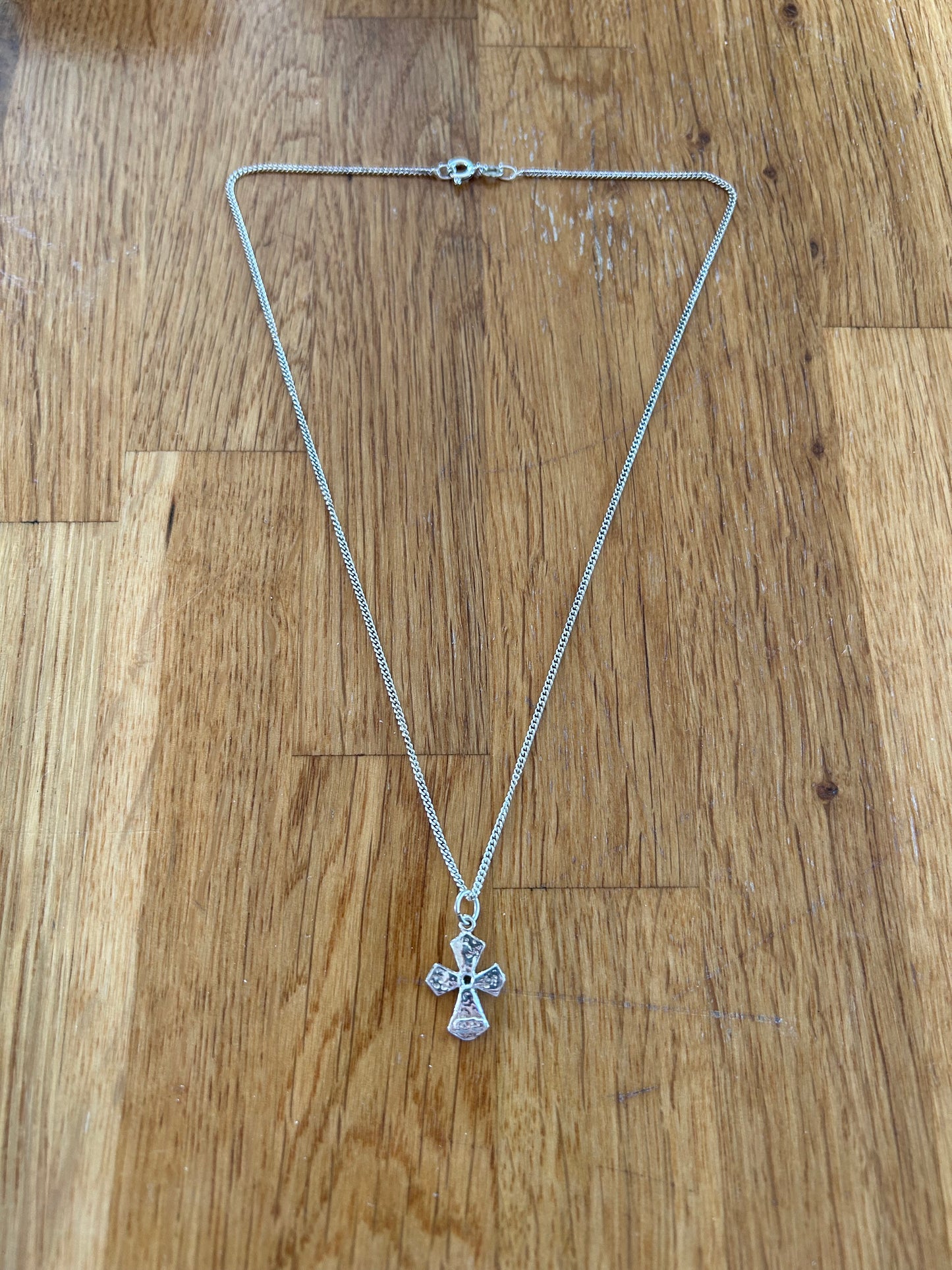 Small silver cross