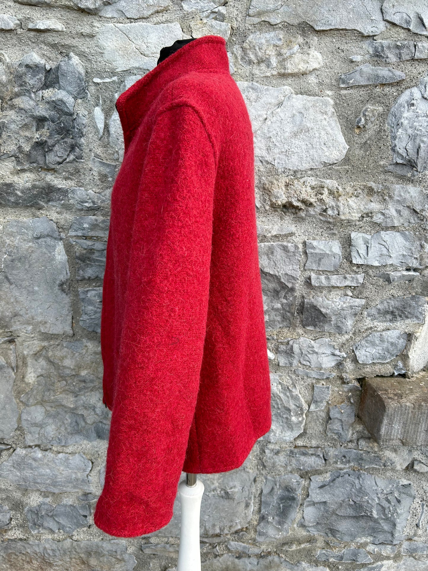 Bavarian Red woolly jacket uk 14-16