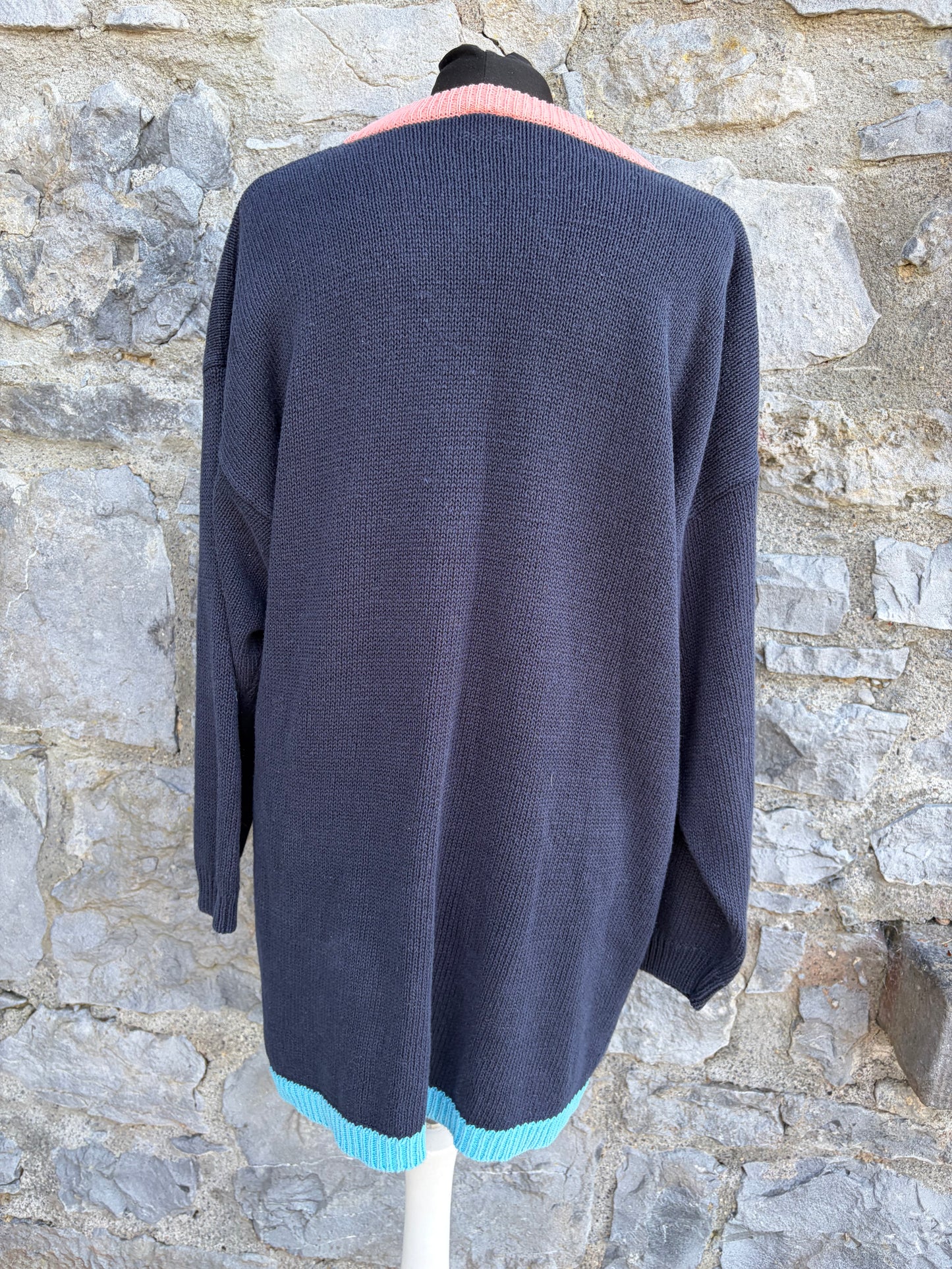 80s summer sailing jumper uk 14-16