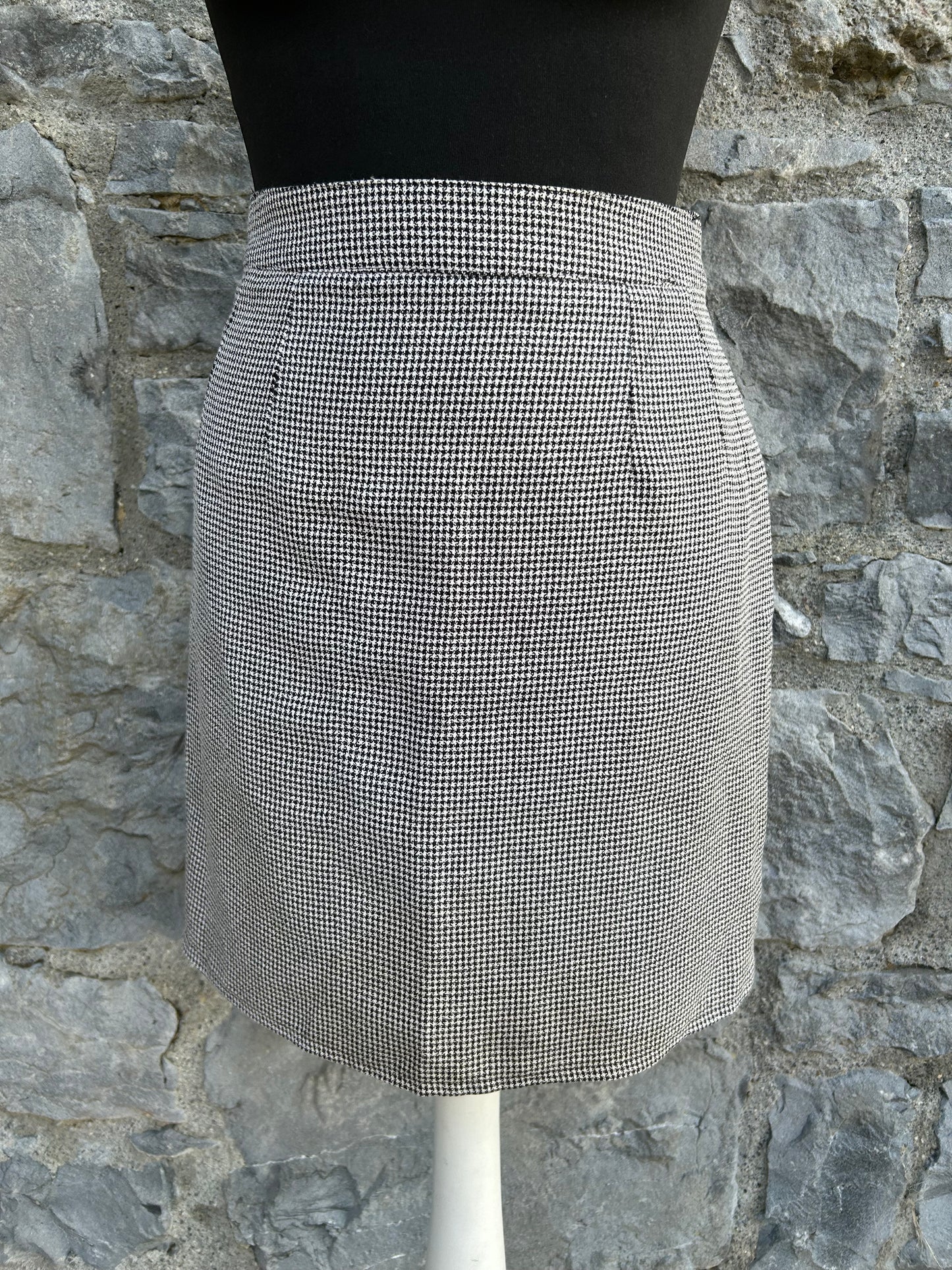 90s houndstooth skirt uk 6