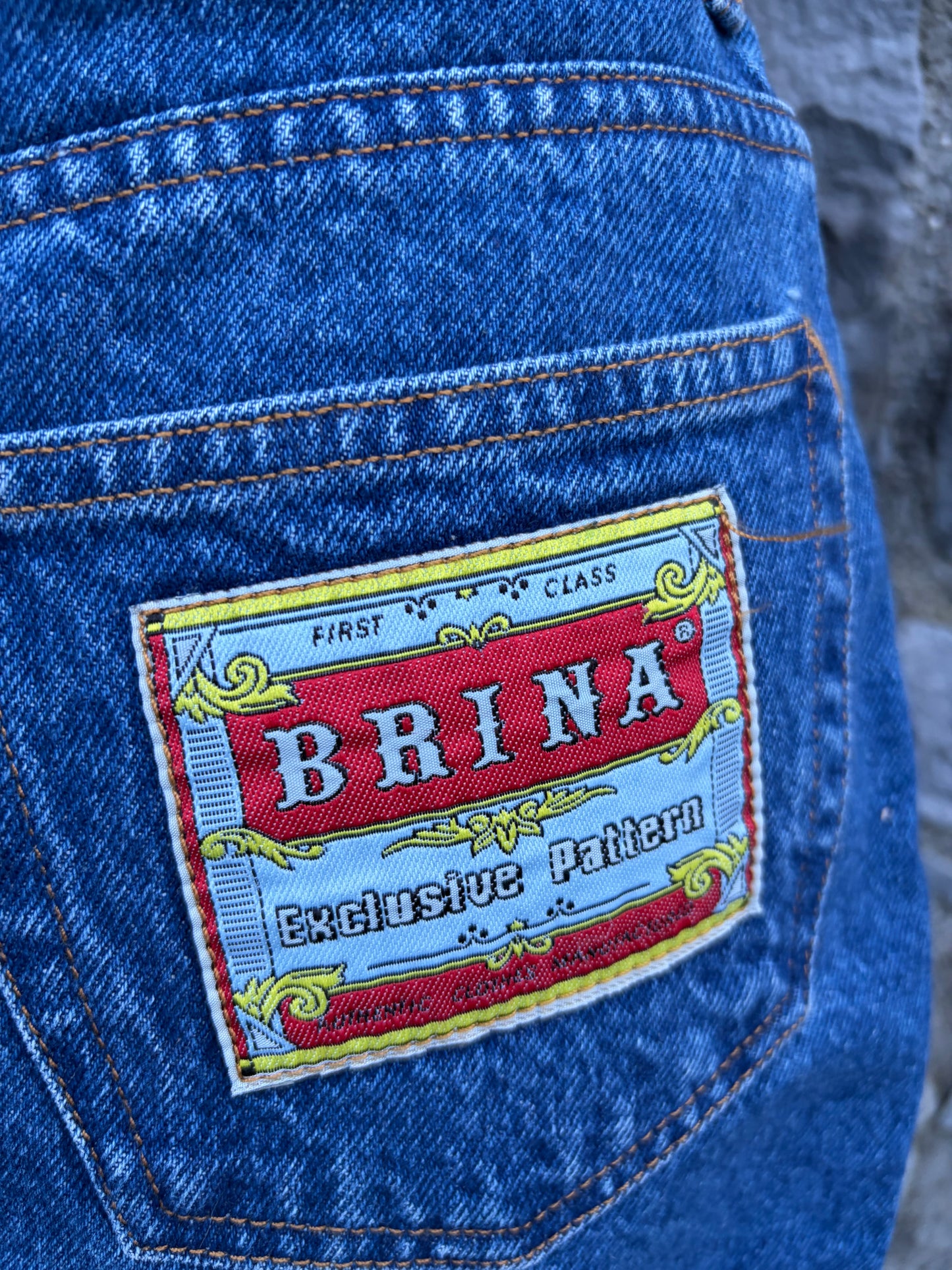 80s Brina denim skirt uk 6