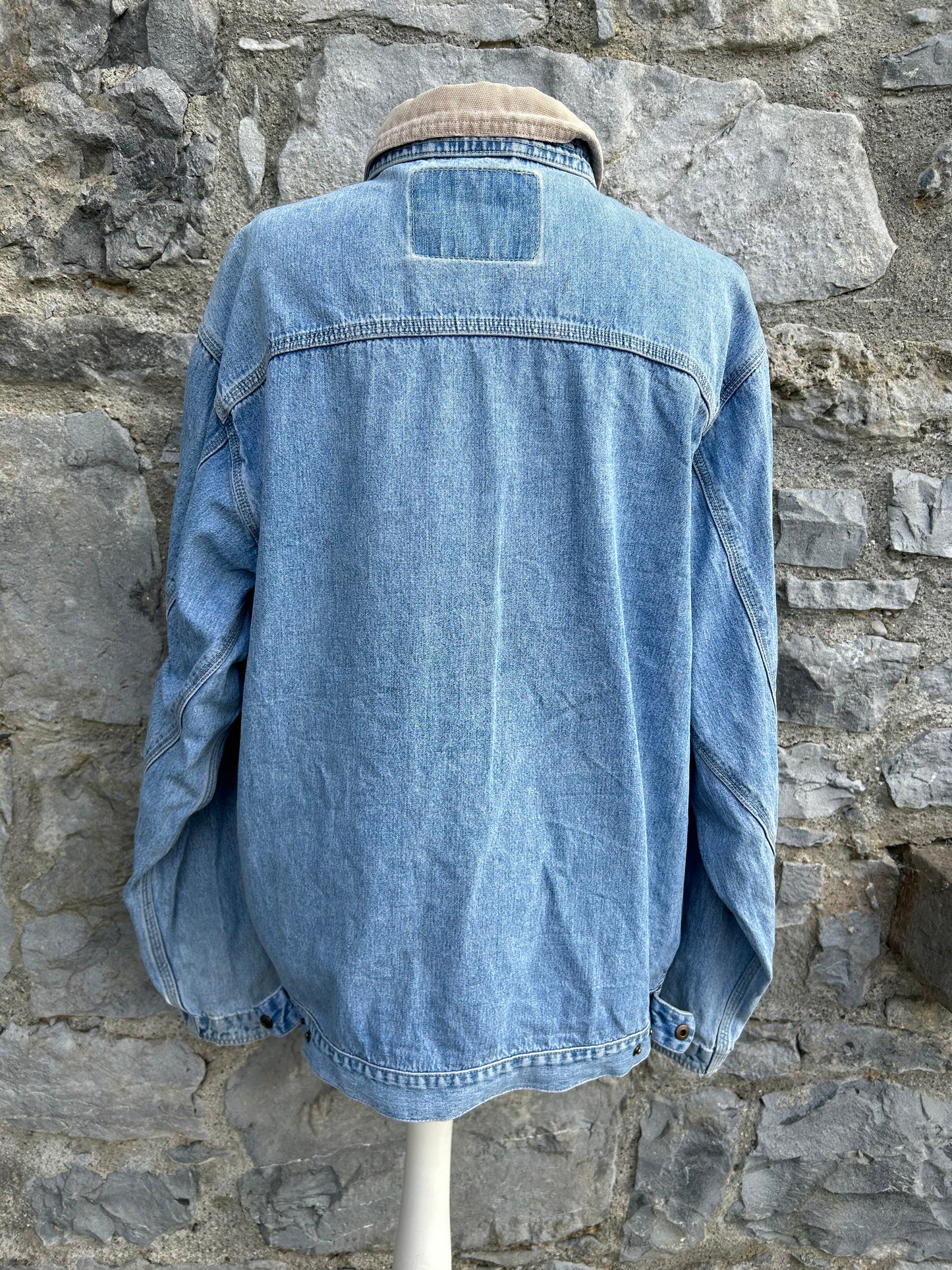 90s denim overshirt M/L