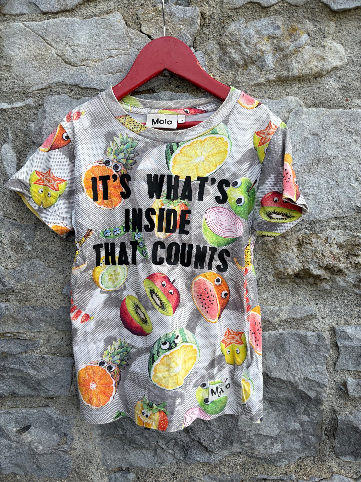 Inside fruit T-shirt 6y (116cm)