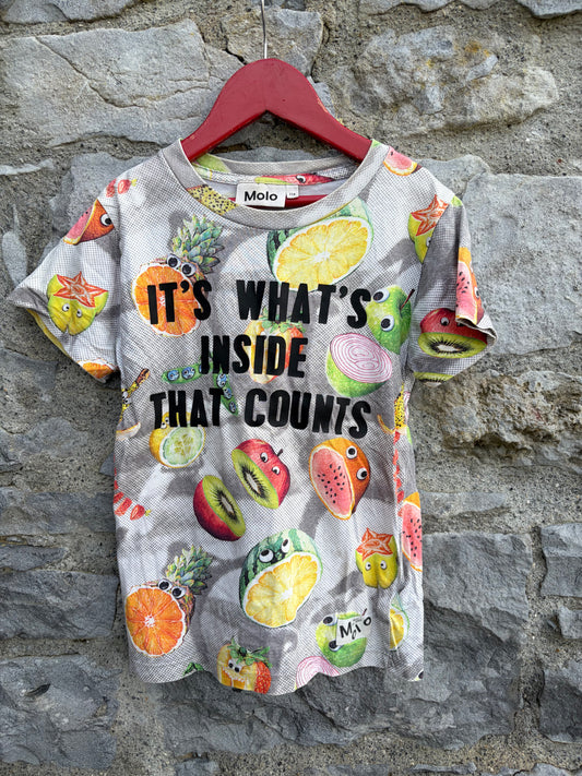 Inside fruit T-shirt 6y (116cm)