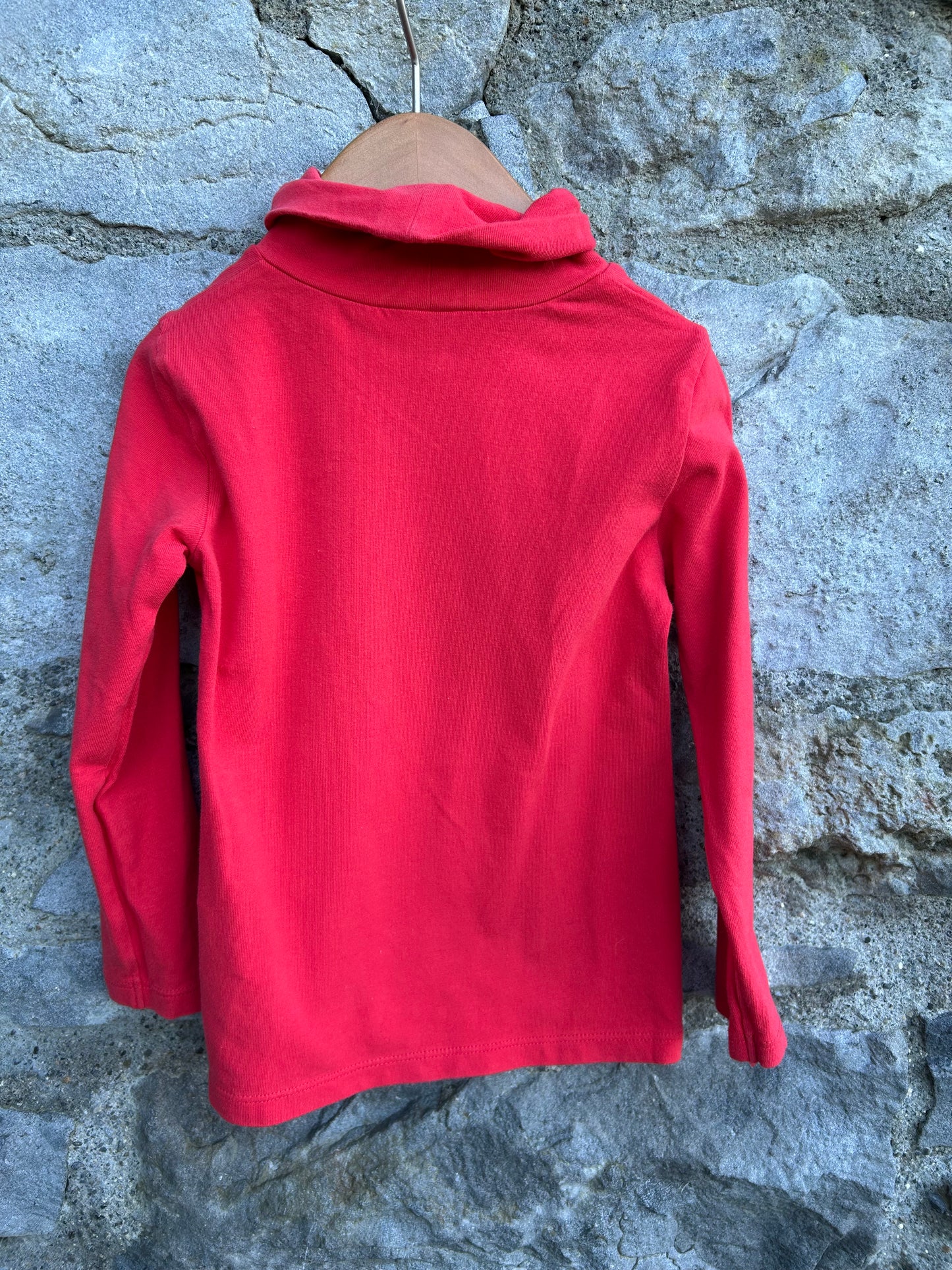 Red turtle neck top  18-24m (86-92cm)