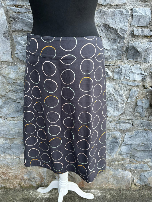 Reversible spotty&circles skirt uk 10-12