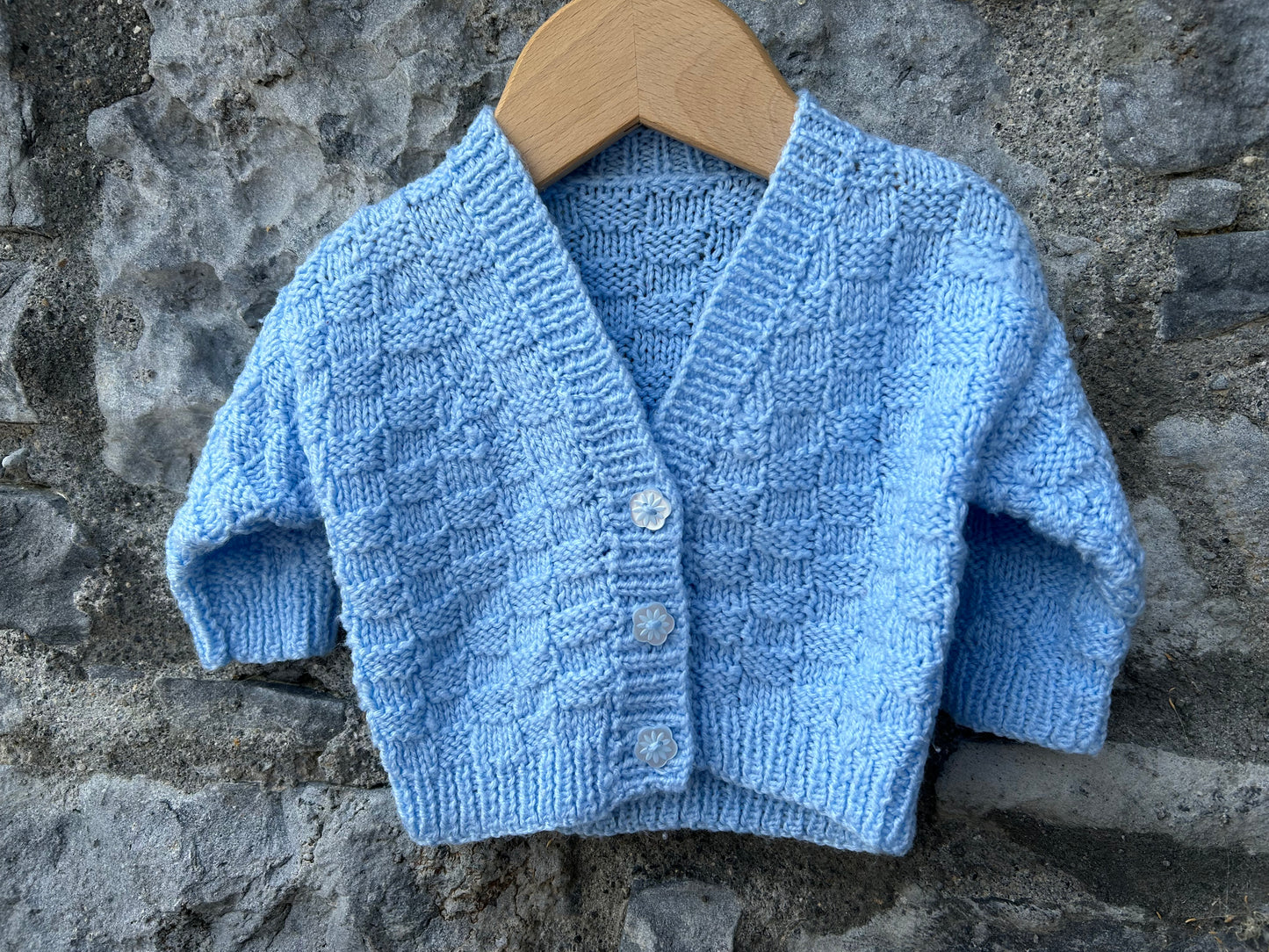 Blue cardigan  3-6m (62-68cm)