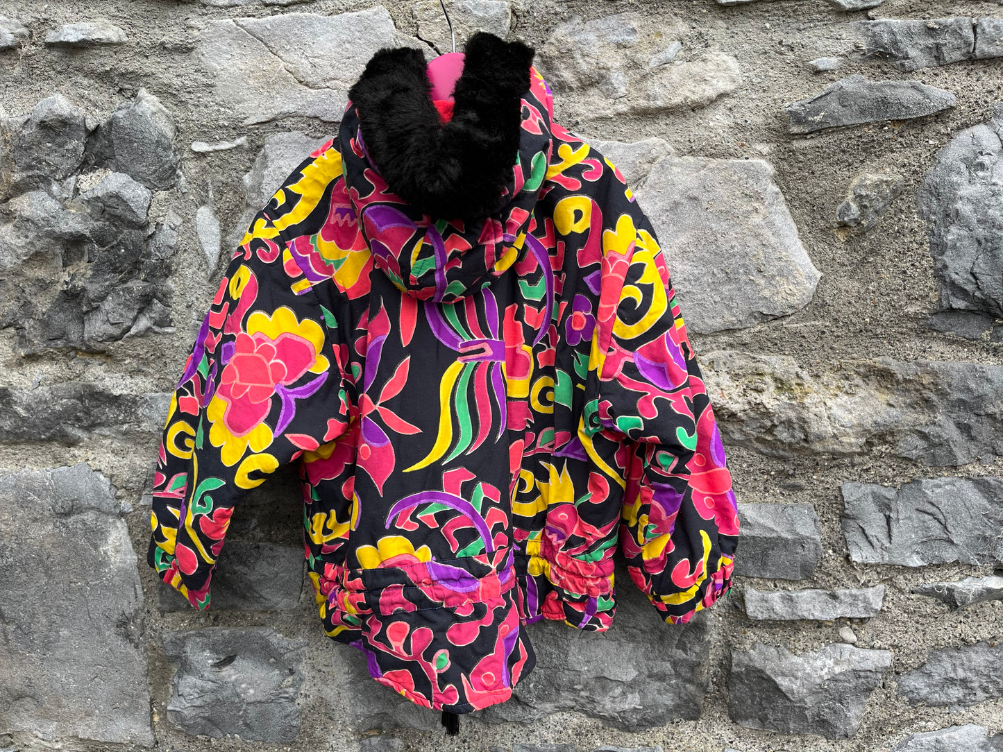 80s funky colorful jacket 5-6y (110-116cm)