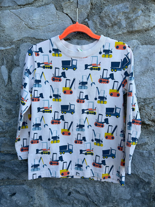 Diggers top  5-6y (110-116cm)
