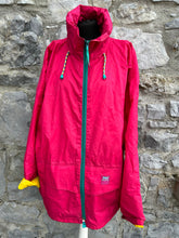 Load image into Gallery viewer, Pink raincoat Large or uk 14-16
